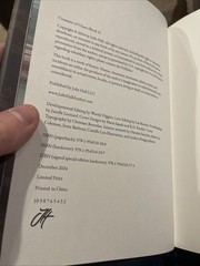 2024 Creatures Of Chaos by Julie Hall – Signed Limited Special Edition