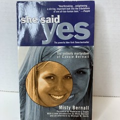 SHE SAID YES by Misty Bernall paperback book FREE SHIPPING Christian columbine