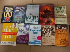 Lot of 5 Pounds LBs Christian Prayer Bible Jesus Theology Pray Books RANDOM*MIX