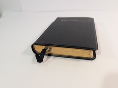 Cambridge Cameo Holy Bible KJV French Morocco Leather India Paper Vintage 1972
