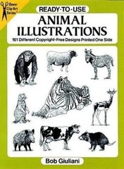 Ready-to-Use Animal Illustrations: 161 Diff- 0486275663, paperback, Bob Giuliani