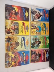 1-7 and 9 Indiana Jones Find Your Fate Adventure books