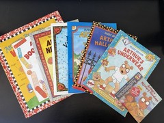 Arthur Adventures By Marc Brown Lot 7 Books & 1 AUDIOBOOK CD New Sealed