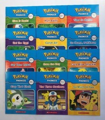Pokemon Phonics Childrens Books Learning to Read Early Readers Lot 12