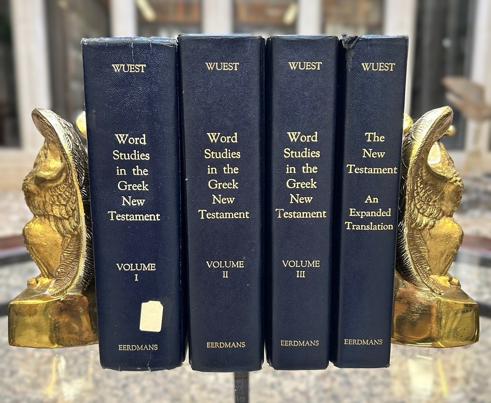 Wuests Word Studies Greek New Testament Expanded Translation Eerdmans 4 Vol Set