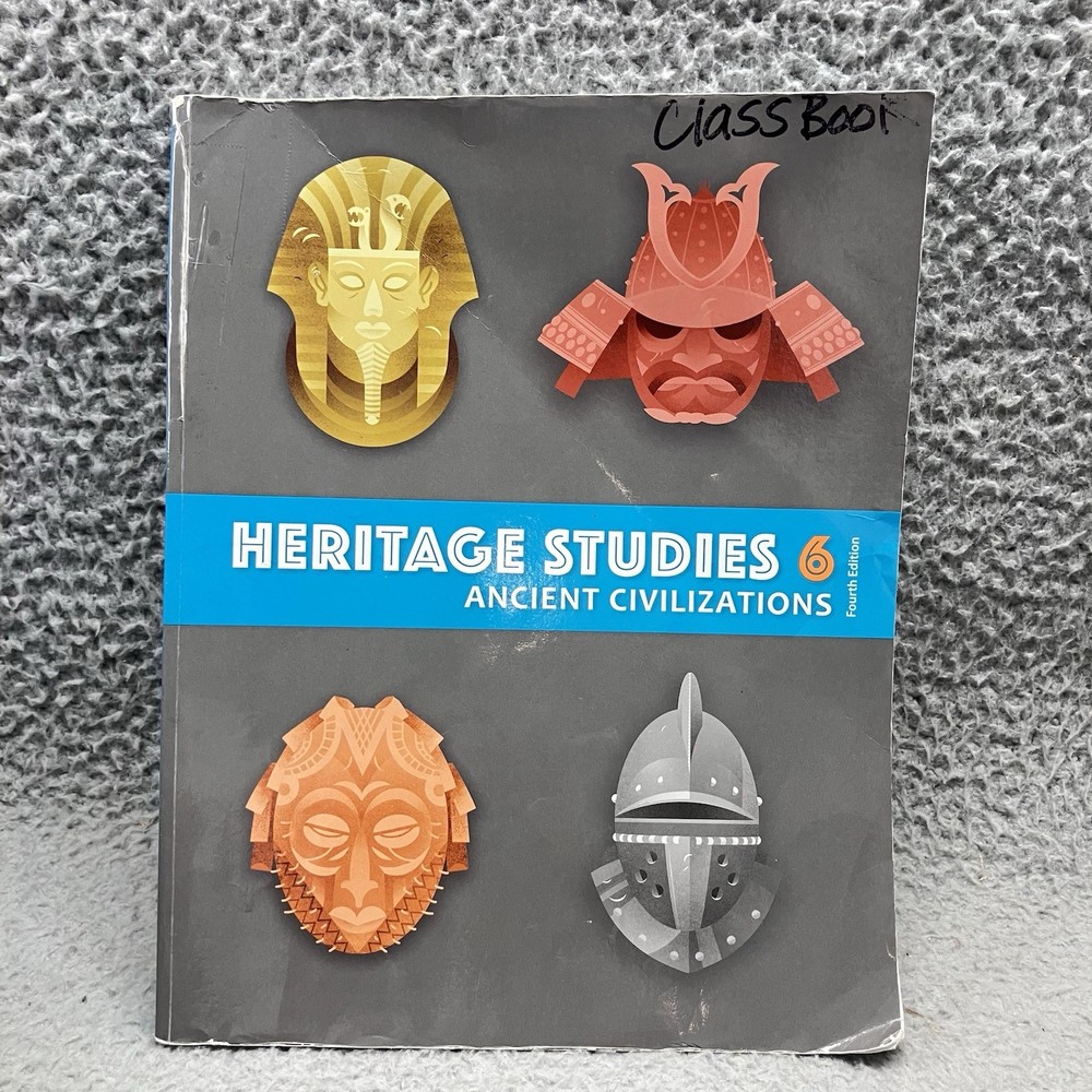 Heritage Studies 6 Ancient Civilizations BJU Press #520007 Student Text 4th PB
