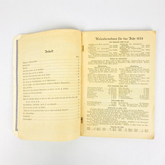1928 Wartburg Kalender German Edition Book Seminar Dubuque Iowa Vintage