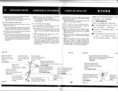 BABY LOCK BL3-406 406D Overlock Serger Instruction Manual – WIRE FIXED – COVERED