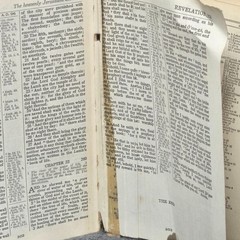 1954 Gideon Holy Bible Authorized King James Version KJV National Bible Press