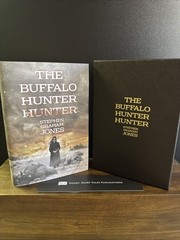SST Stephen Graham Jones BUFFALO HUNTER HUNTER Signed 2x PC Limited Edition