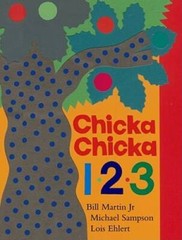 Chicka Chicka 1, 2, 3 – Hardcover By Bill Martin Jr. – GOOD