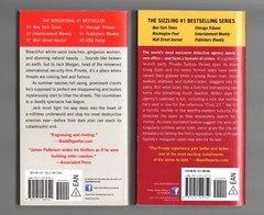 2 Tall Rack PB PRIVATE NOVELS by James Patterson: THE GAMES & PRIVATE DOWN UNDER