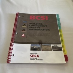 NASCLA Commercial Contractors License Textbooks and Manuals-Tabbed & Highlighted