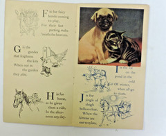 1913 ABC in Kitten Land by Myrtella Sutherland Children Picture Book