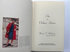 Art in Clothing Selection ~ Harriet T. McJimsey ~ 1963 rare fashion design book