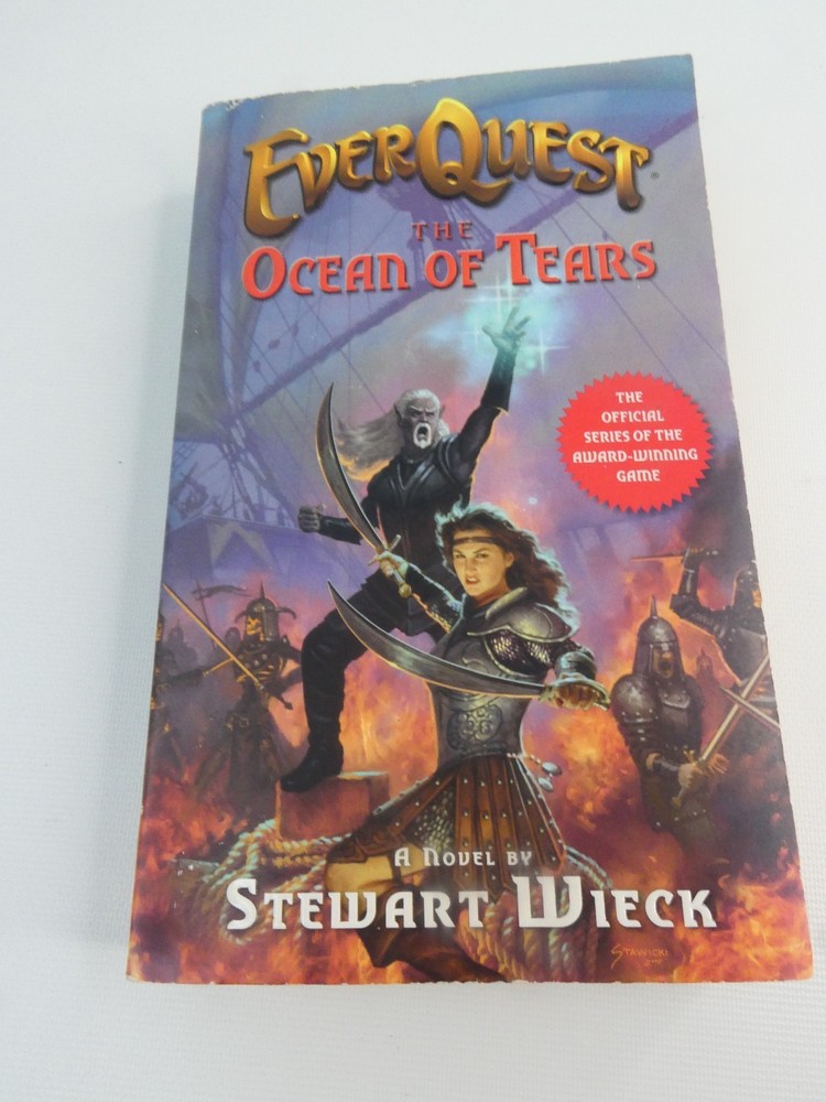 EverQuest: The Ocean of Tears By Stewart Wieck Paperback CDS Fantasy Book