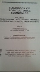 Handbook Of Agricultural Economics volume 3 book agricultural development