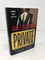 The Private Novels by James Patterson First Edition Hardcovers