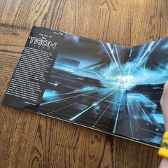 DISNEY The Art of Tron : Legacy by Justin Springer Hardcover Dust Jacket