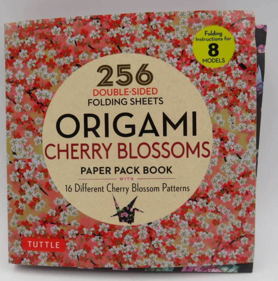 Origami Cherry Blossoms Paper Pack Book: 256 Double-Sided Folding Sheets NEW
