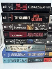 John Grisham 16 Book Lot Paperback Collection Legal Thriller Novels Mixed Set