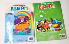 Bible Fun Coloring & Activity Books Set 2 Dreamtivity All Aboard Hey There