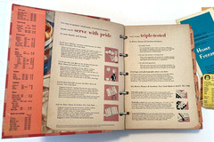 BETTER HOMES & GARDENS NEW COOKBOOK First Edition 1953 7th Printing 5 RingBinder