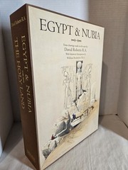 Egypt, Nubia & The Holy Land: Boxed Set-3 Vol, David Roberts – Hardcover ~ NEW