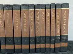 The World Book Encyclopedia 1979 Set of 22 Vintage Hard Cover