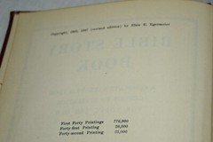 1947 EGERMEIRER’S BIBLE STORY HB Edition BOOK Illustrations Maps 608+ Pages