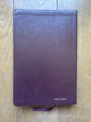 Midnight Tim Lahaye Prophecy Study Bible KJV Red Letter Burgundy Leather