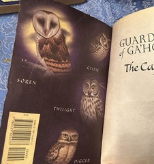 Guardians of Ga’Hoole by Kathryn Lasky Book 1,2,4,5,6,7,9,10,11 (9/16 of Series)