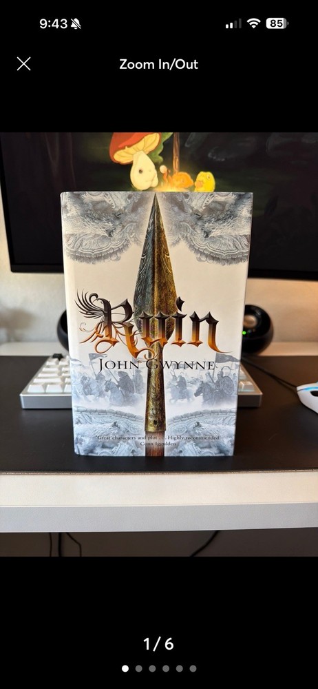 The Faithful and the Fallen Ruin by John Gwynne – Signed First Edition Hardcover