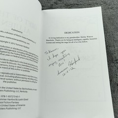 Gift Of The Aluien Thrice Born By Summer Hanford With Bookmark Signed To Summer
