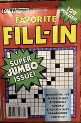 Lot of 2 Penny Press Movie Tv Word Seeks And Fill In Puzzle Books August 2024
