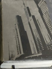 Teen Life Application Study Bible Leather Like Steel Gray Cityscape Buildings