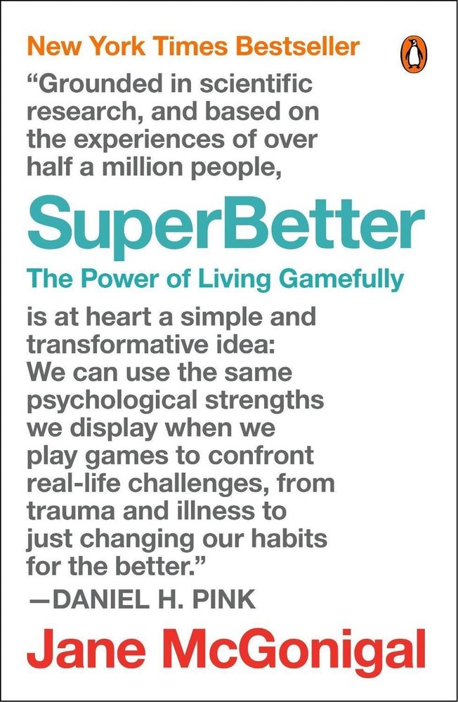 SuperBetter: The Power of Living Gamefully by Jane McGonigal (English) Paperback
