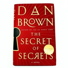 Secret of Secrets : A Novel by Dan Brown (2025, Hardcover) SIGNED 1st/1st