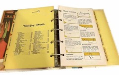 Sewing Book Better Homes and Gardens 1970 Illustrated HC 5-Ring Binder 360 Pages