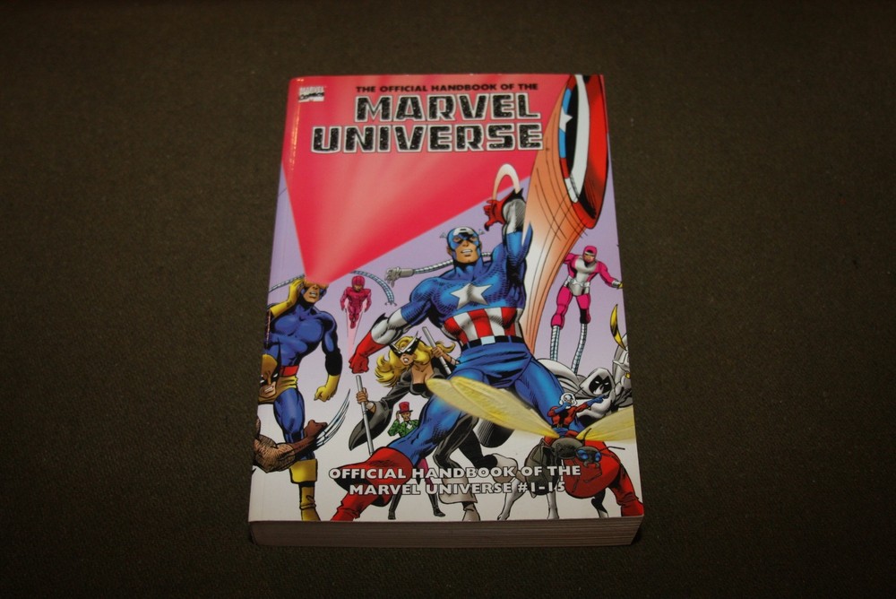 Essential Official Handbook of the Marvel Universe Vol. 1 2006 TPB 1st Print