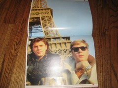 Pix Italian Magazine 85 Duran Duran Fold out Poster! A View To A Kill