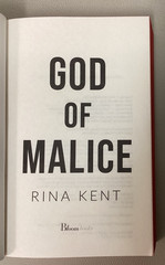 2024 GOD OF MALICE Legacy of the Gods Deluxe Edition Rina Kent Red Text Block LN