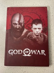 2018 God Of War Hardcover Collectors Edition Strategy Guide Book 349 Pages PS4