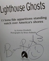 Signed Lighthouse Ghosts Paperback By Norma Elizabeth Ghost Stories Autographed