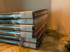 Bone Graphic Novels Jeff Smith Books Lot Of 6 Hardcover/PB 1-3-4-5-6-8