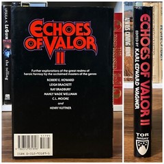 Echoes of Valor II – Karl Edward Wagner (1st edition 1st print HC) Tor, 1989
