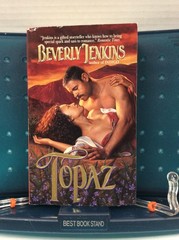 TOPAZ Beverly Jenkins PB Signed Avon 1st Printing 1st Edition 1997