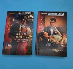 Harlequin Desire Romance Book Lot of 26 by Various Authors 2010s Paperback Novel