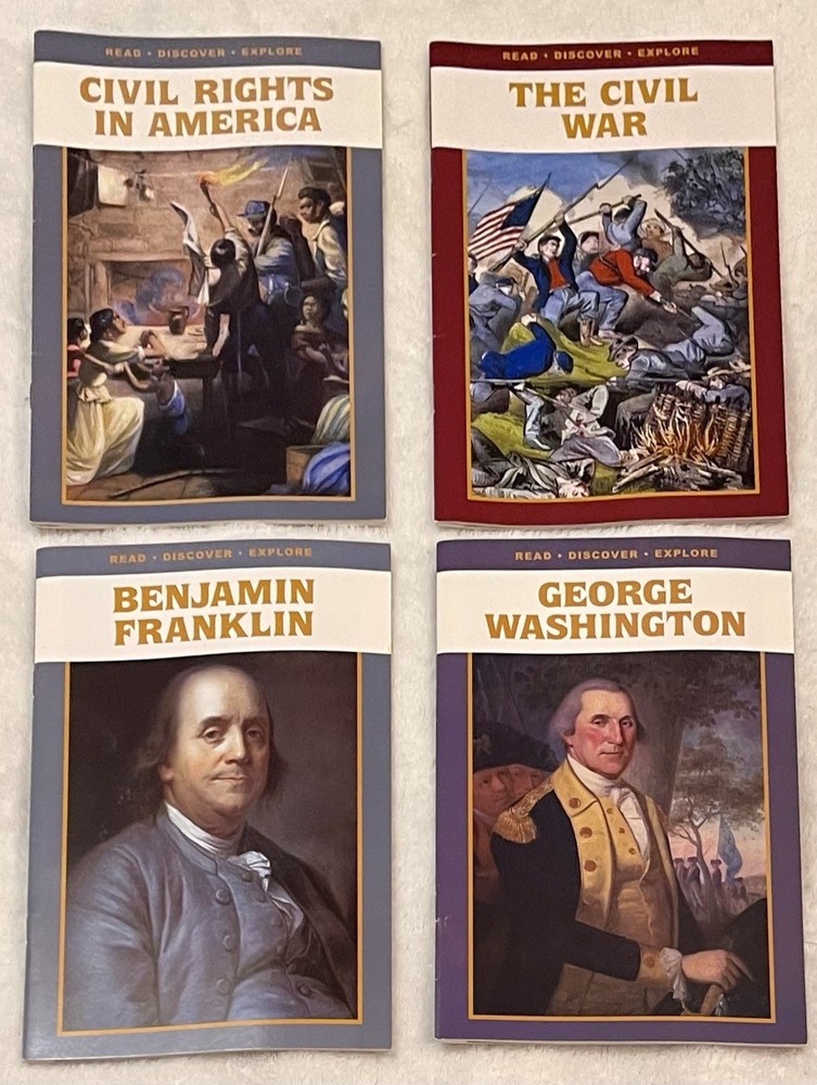 Set of 4 Read Discover & Explore Booklets 24 Pages Each National Parks Press