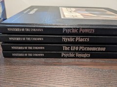 Mysteries of the Unkown Time Life Books Psychic Powers Voyages Mystic Places UFO